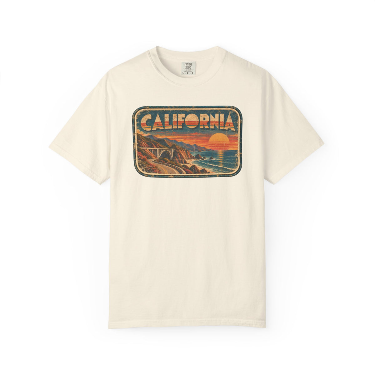 California - Unisex Garment-Dyed T-shirt