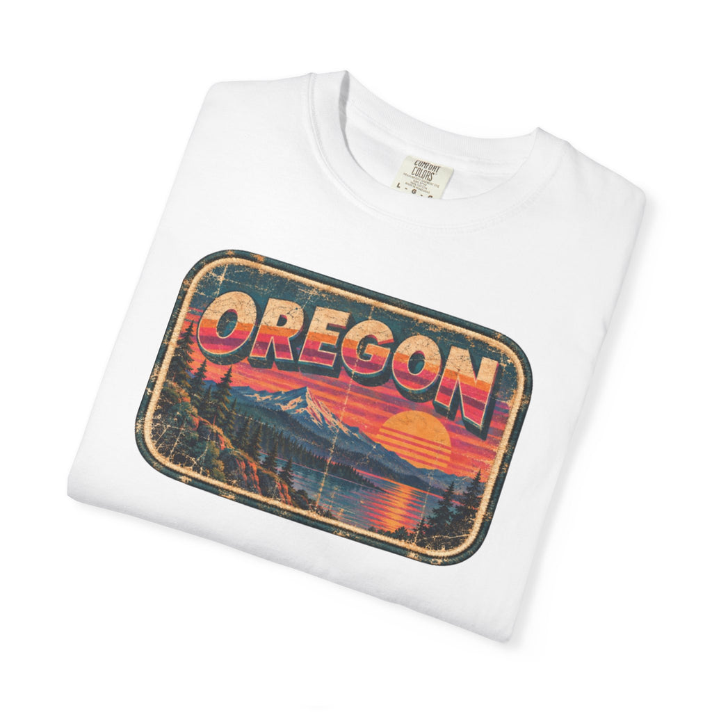Oregon - Unisex Garment-Dyed T-shirt