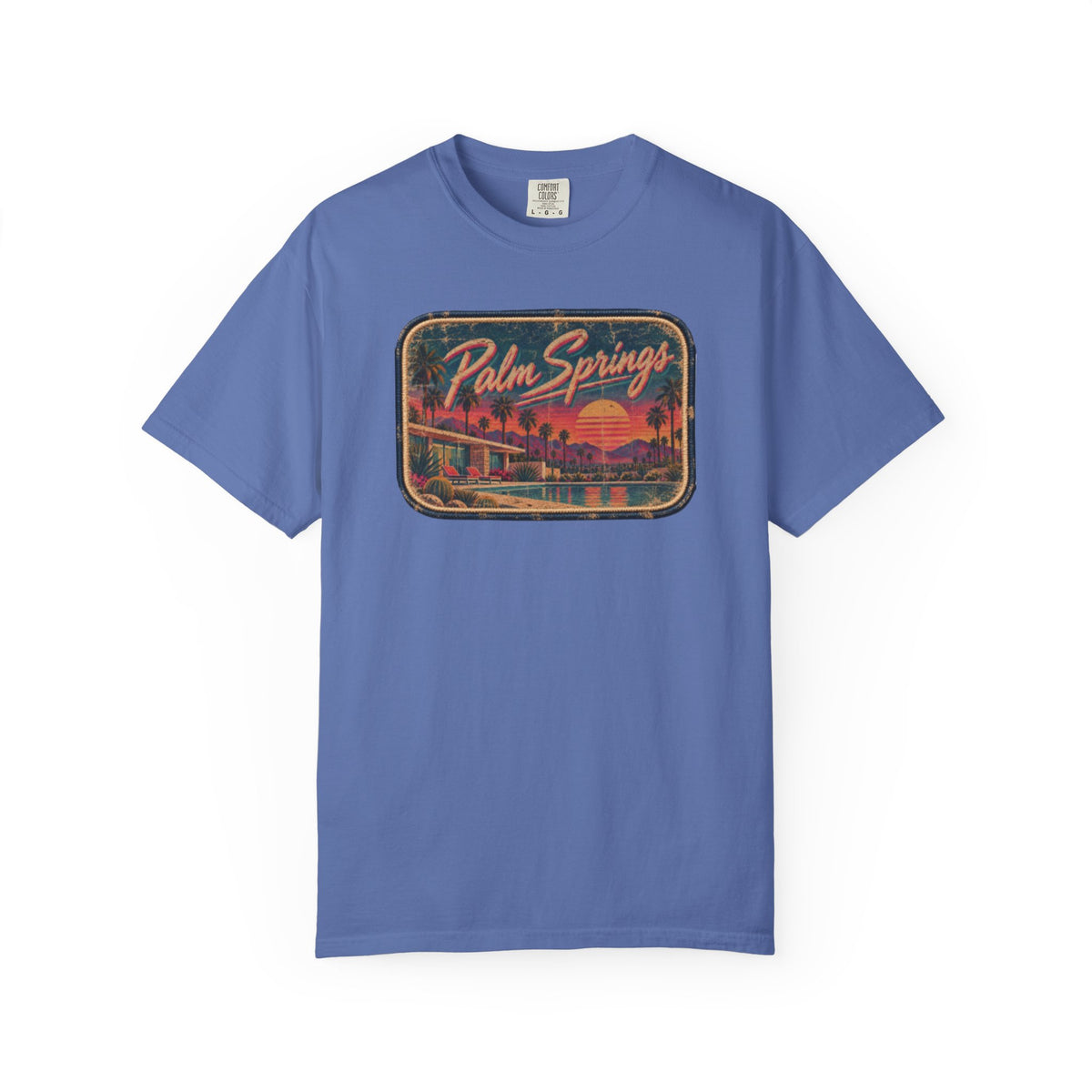 Palm Springs - Unisex Garment-Dyed T-shirt