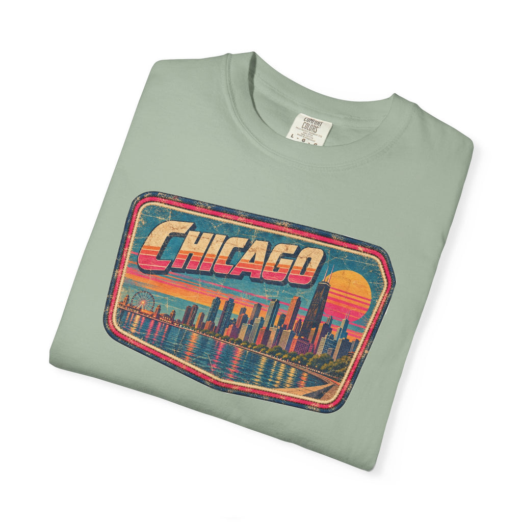 Chicago - Unisex Garment-Dyed T-shirt
