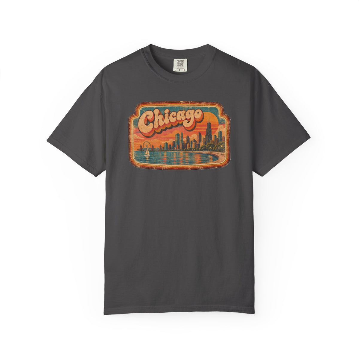 Chicago - Unisex Garment-Dyed T-shirt