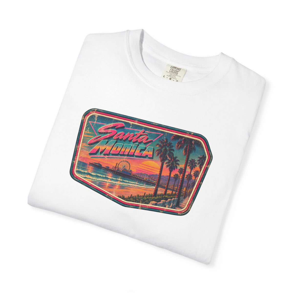 Santa Monica - Unisex Garment-Dyed T-shirt