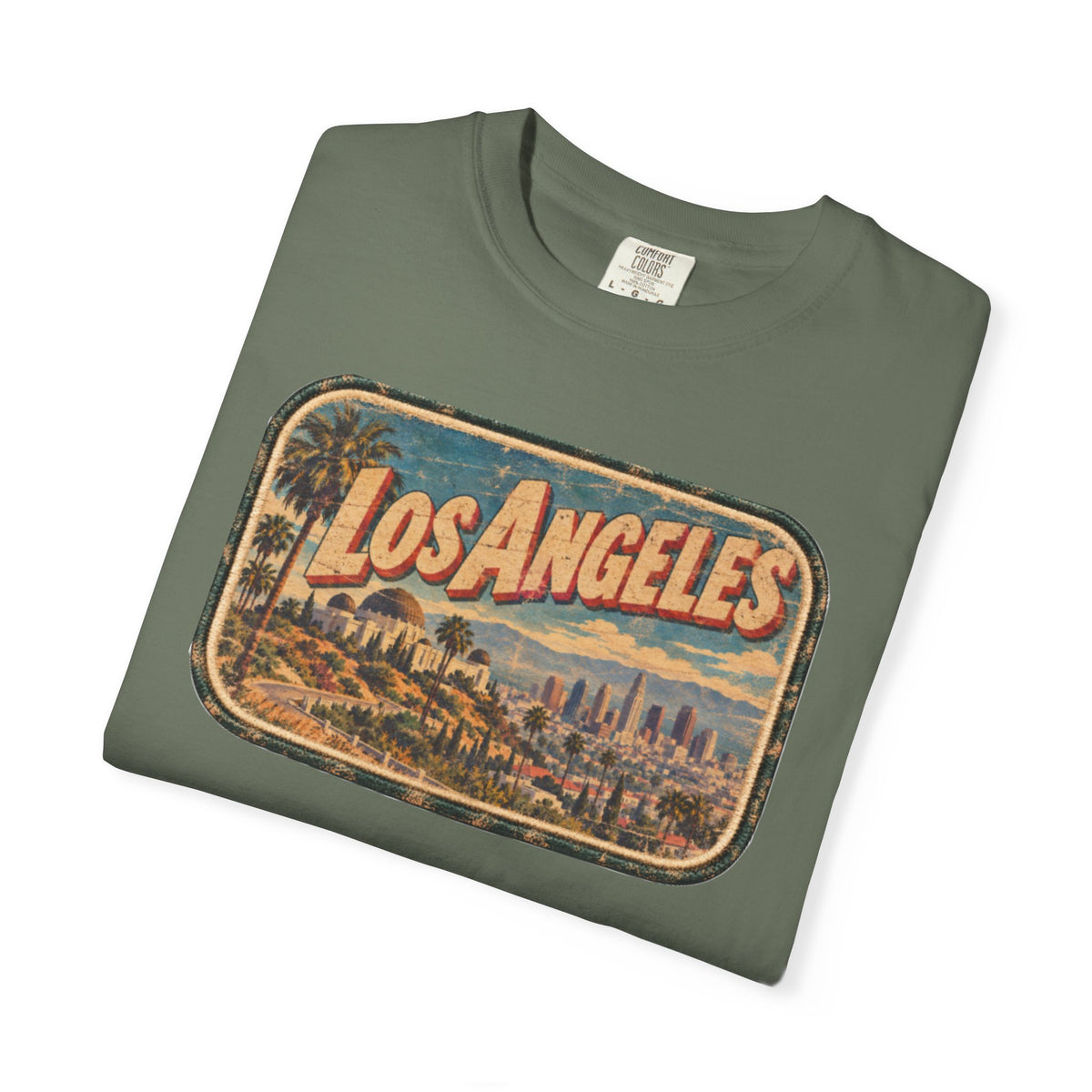 Los Angeles - Unisex Garment-Dyed T-shirt