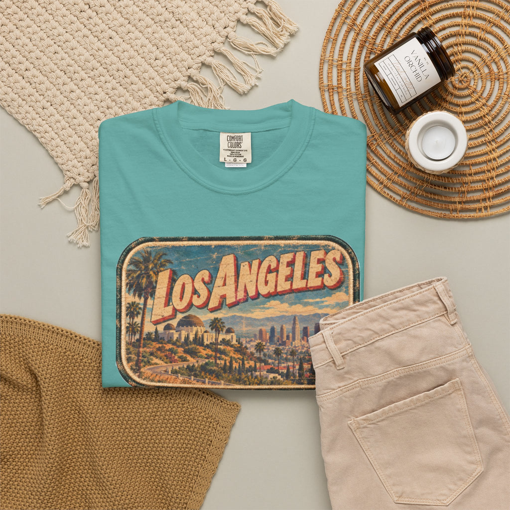 Los Angeles - Unisex Garment-Dyed T-shirt