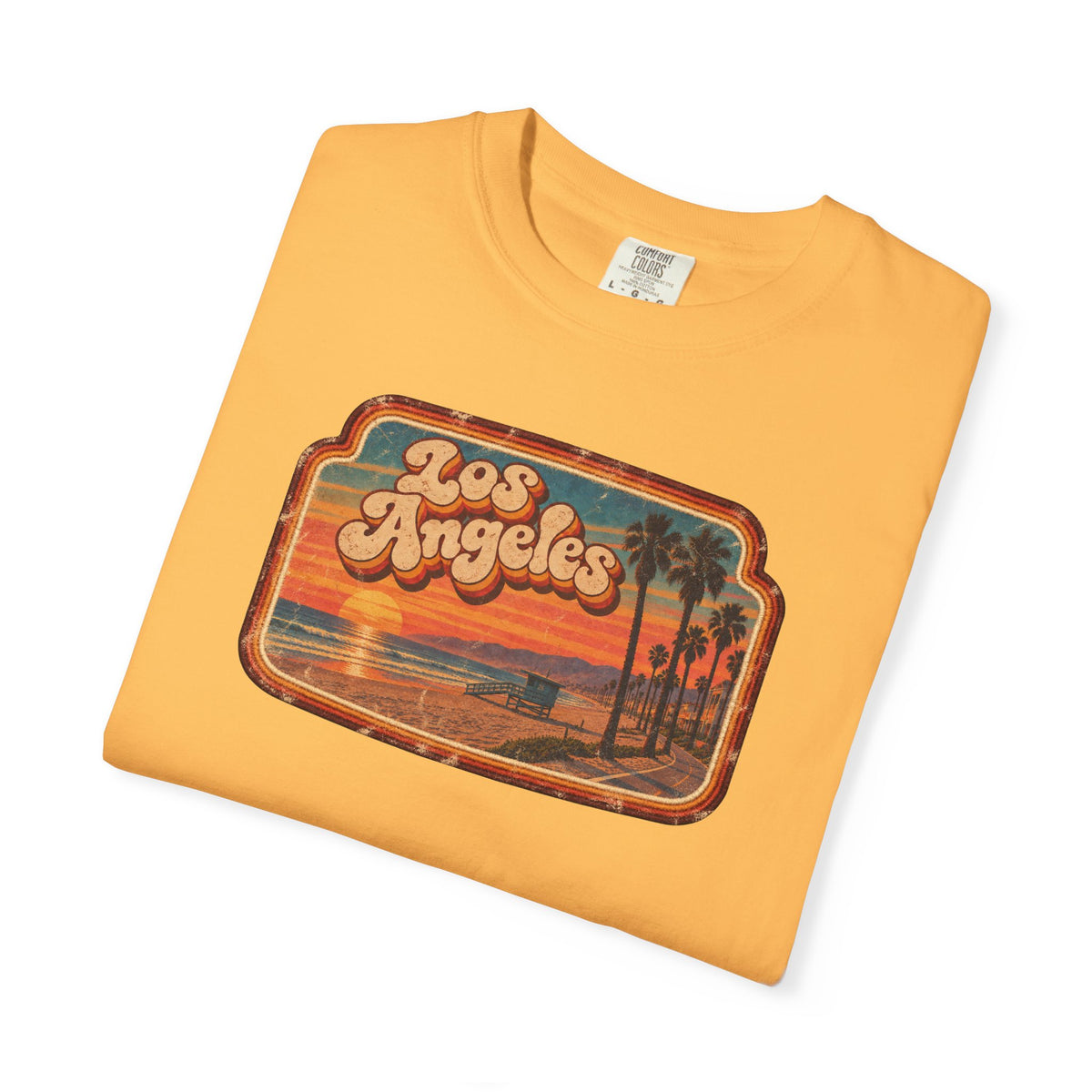 Los Angeles - Unisex Garment-Dyed T-shirt