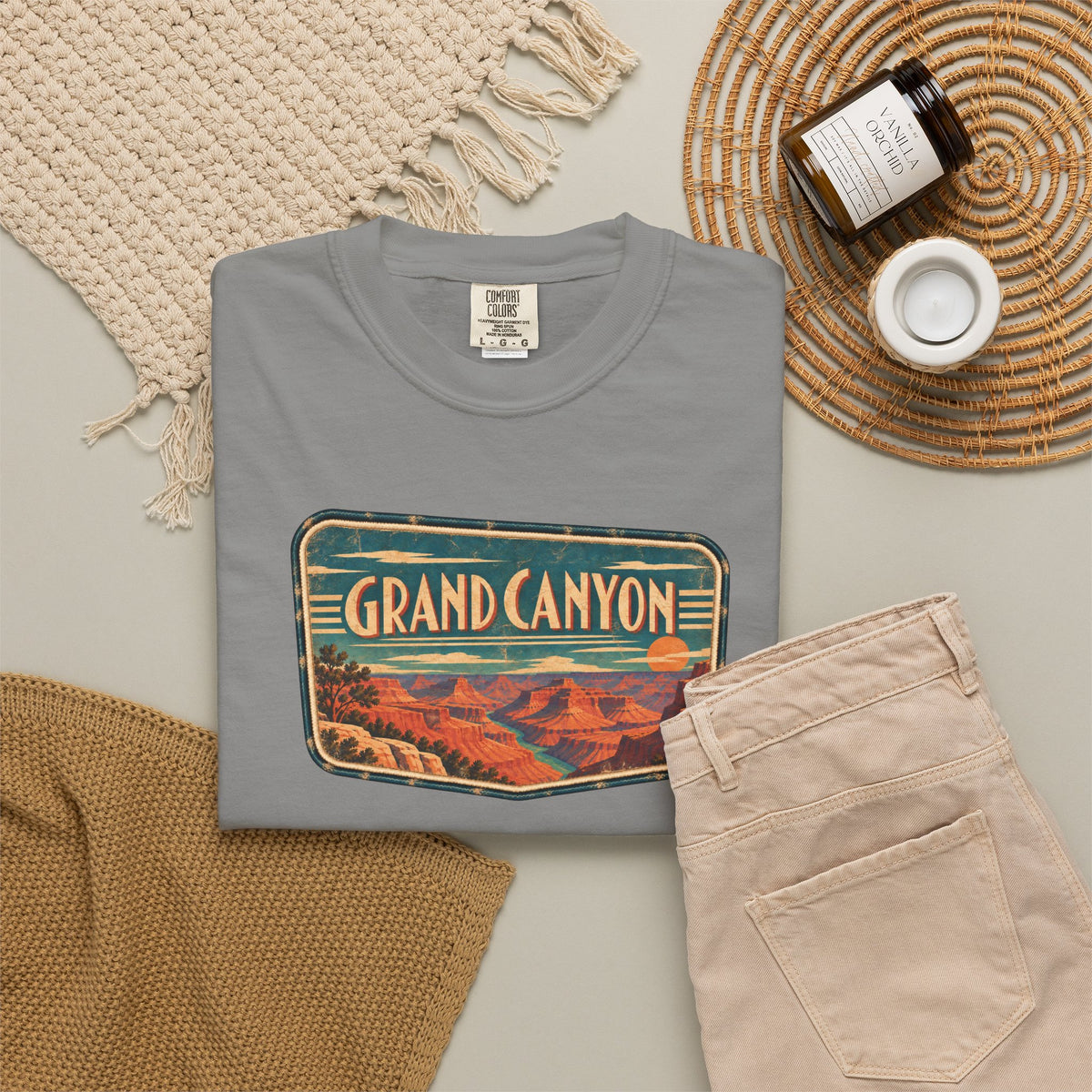 Grand Canyon - Unisex Garment-Dyed T-shirt