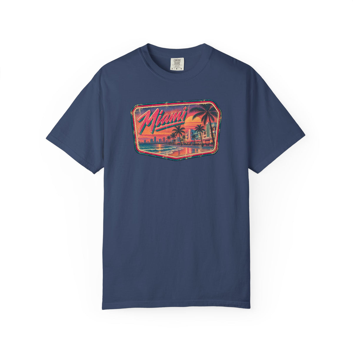 Miami - Unisex Garment-Dyed T-shirt