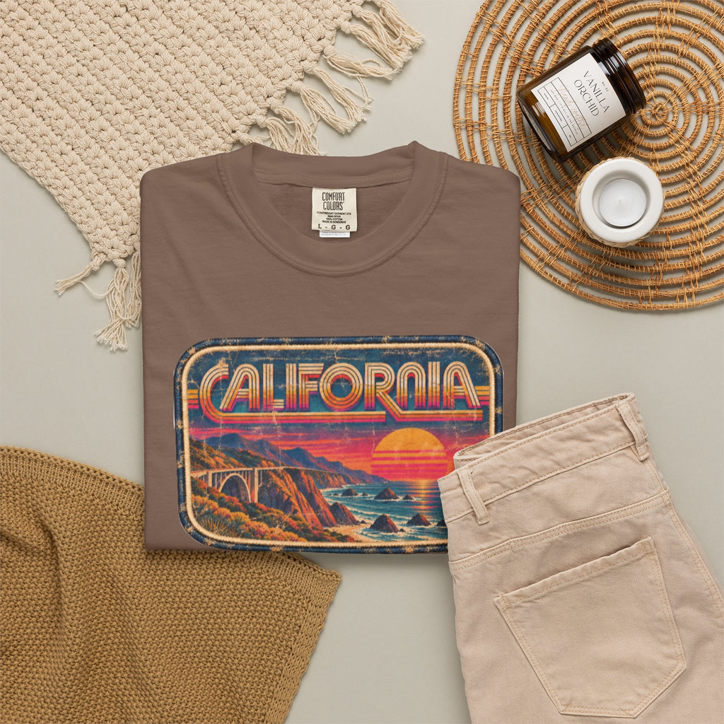 California - Unisex Garment-Dyed T-shirt