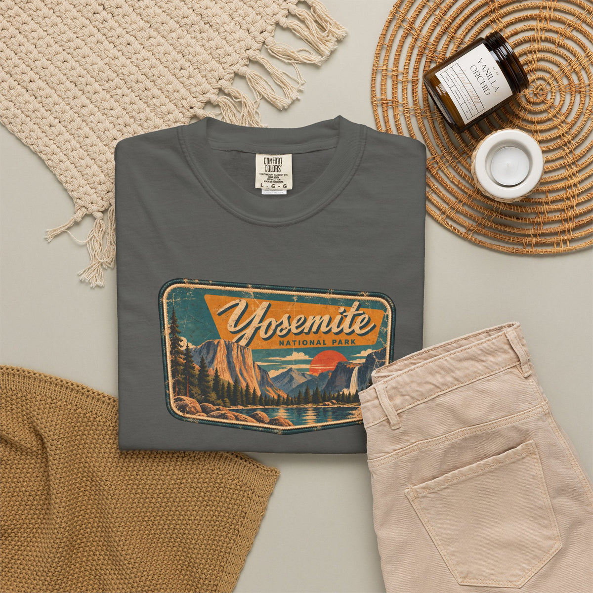 Yosemite - Unisex Garment-Dyed T-shirt