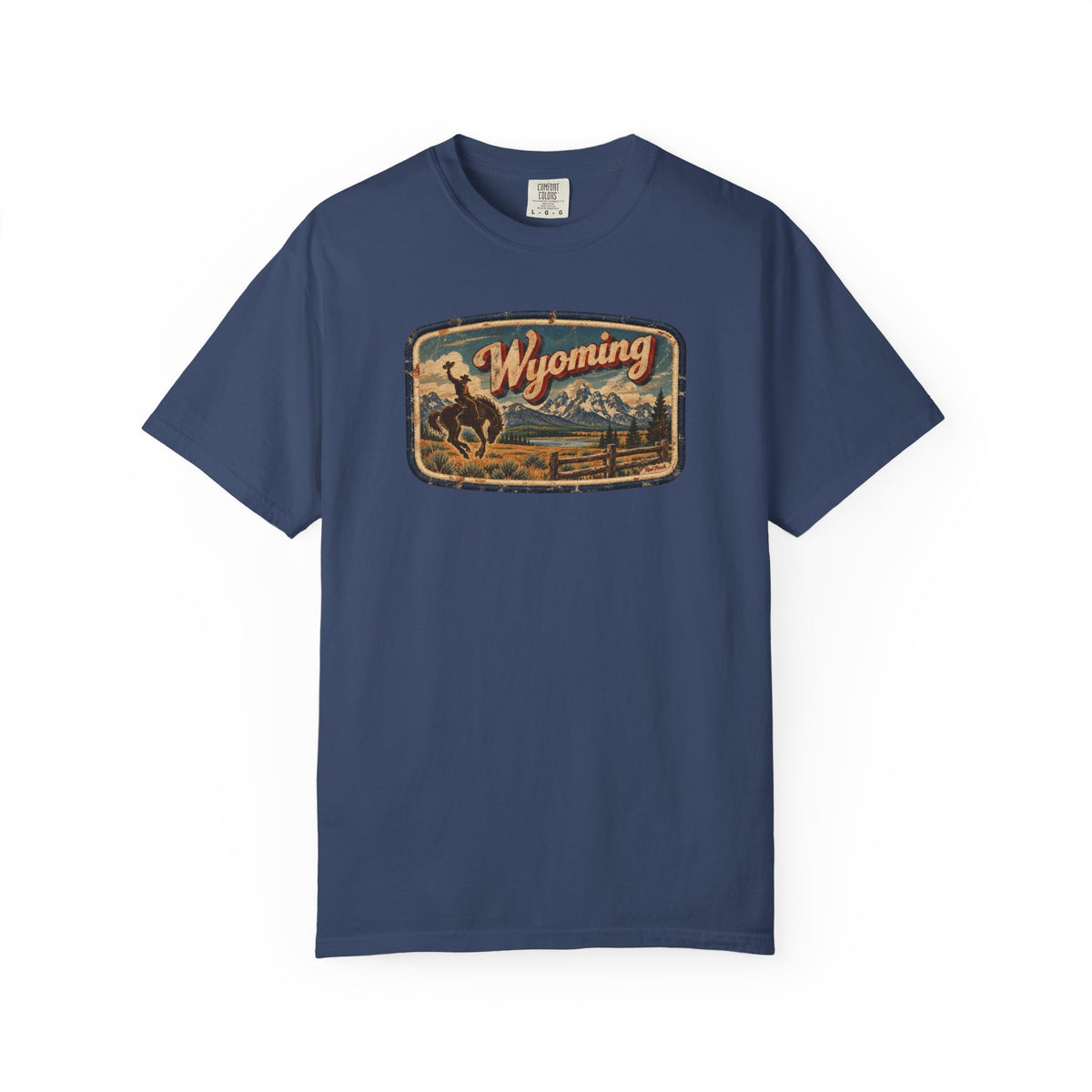 Wyoming - Unisex Garment-Dyed T-shirt