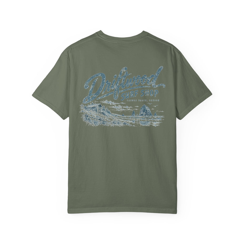 Driftwood Surf Shop - Unisex Garment-Dyed T-shirt
