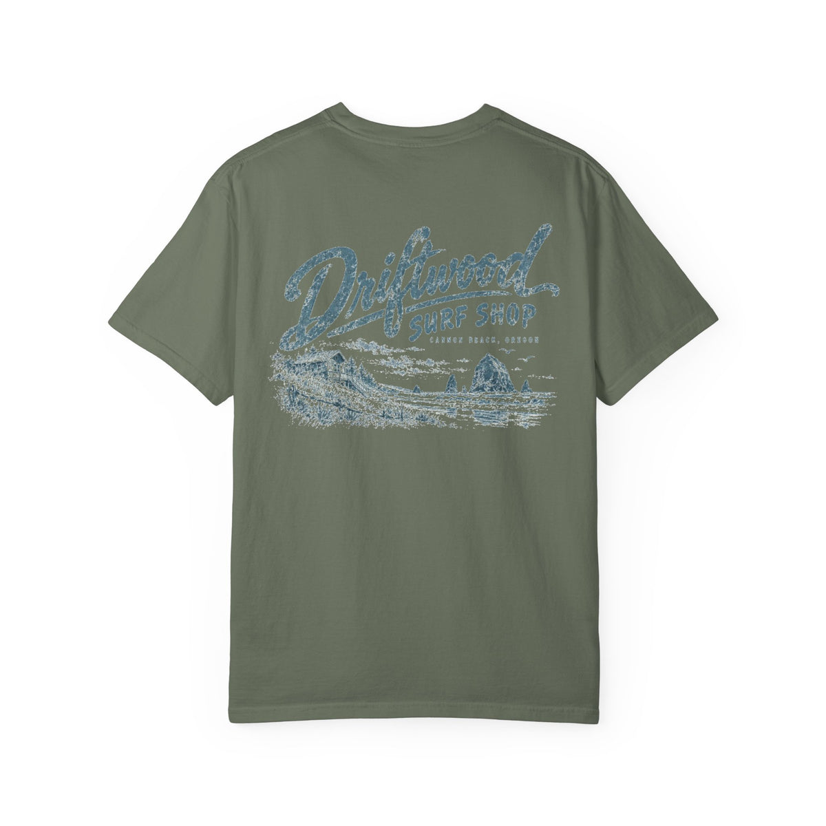 Driftwood Surf Shop - Unisex Garment-Dyed T-shirt