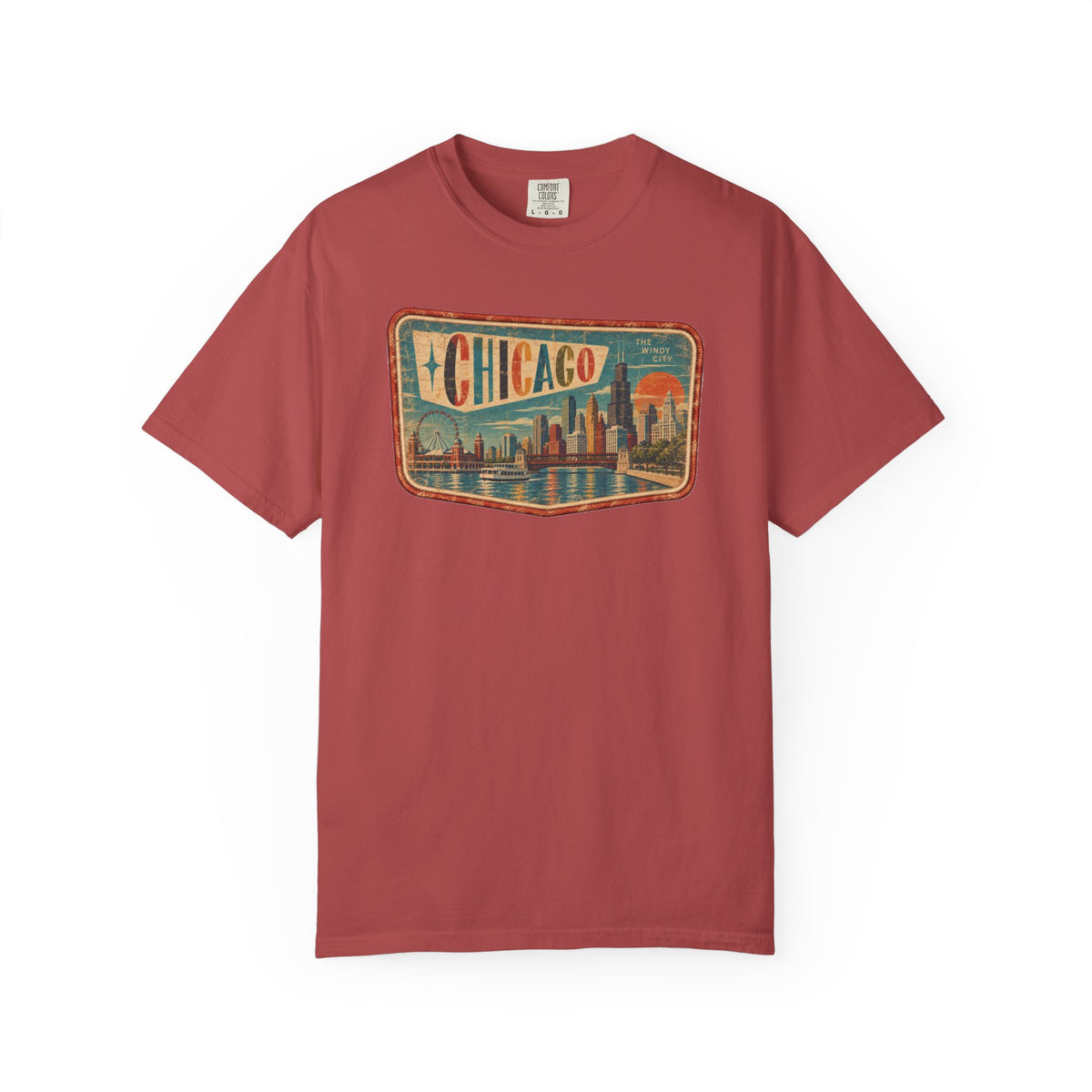 Chicago - Unisex Garment-Dyed T-shirt