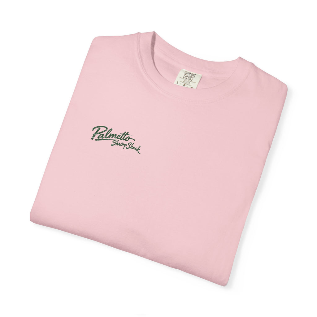 Palmetto Shrimp Shack - Unisex Garment-Dyed T-shirt