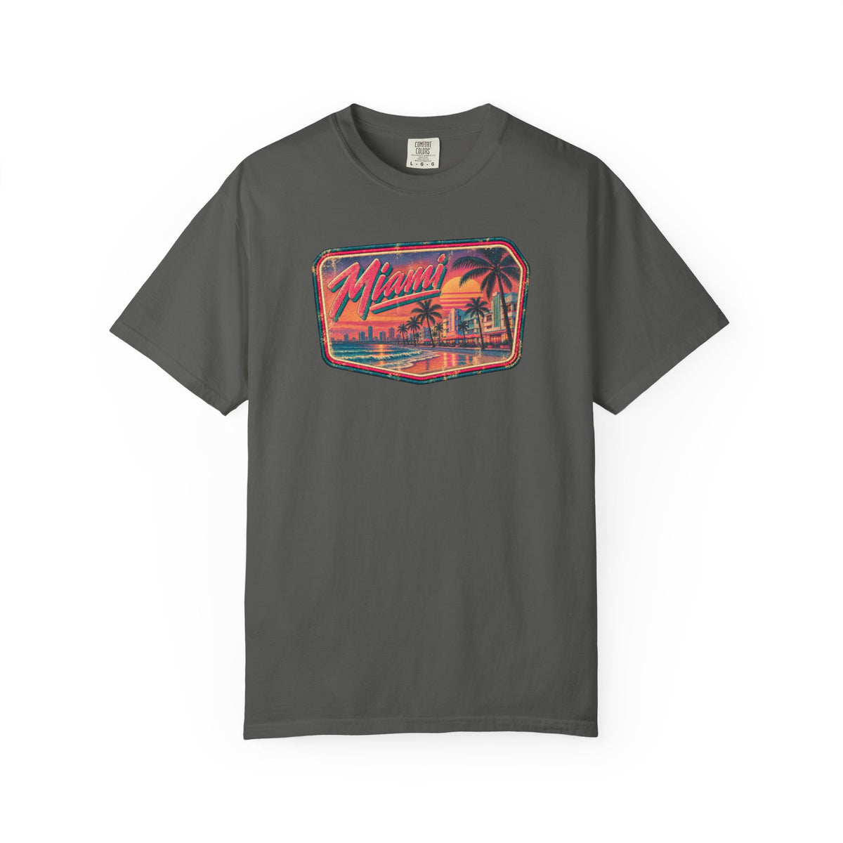 Miami - Unisex Garment-Dyed T-shirt
