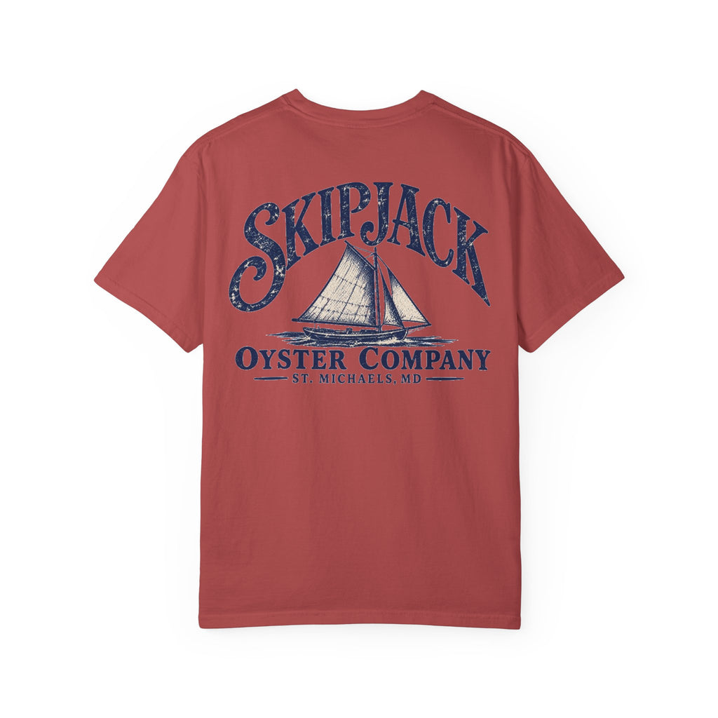 Skipjack Oyster Company - Unisex Garment-Dyed T-shirt