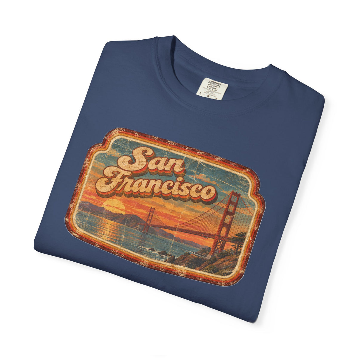 San Francisco - Unisex Garment-Dyed T-shirt