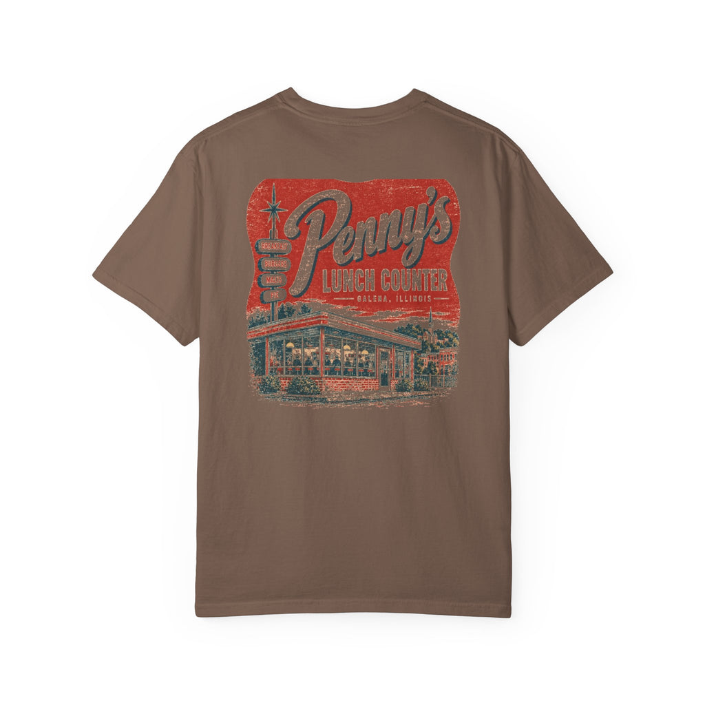 Penny's Lunch Counter - Unisex Garment-Dyed T-shirt