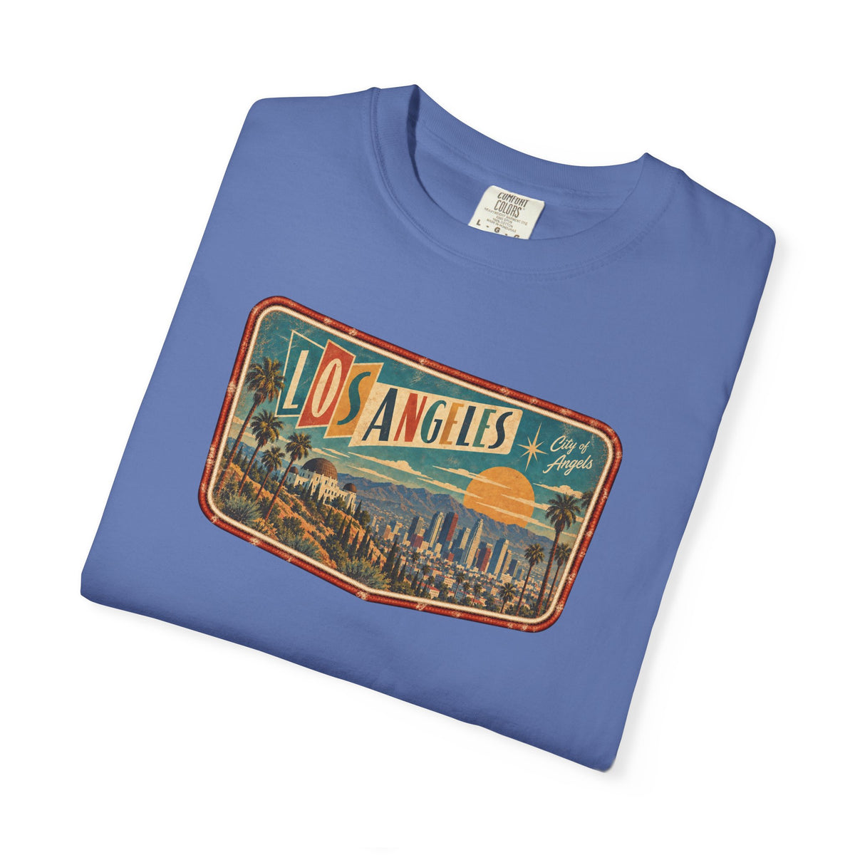 Los Angeles - Unisex Garment-Dyed T-shirt