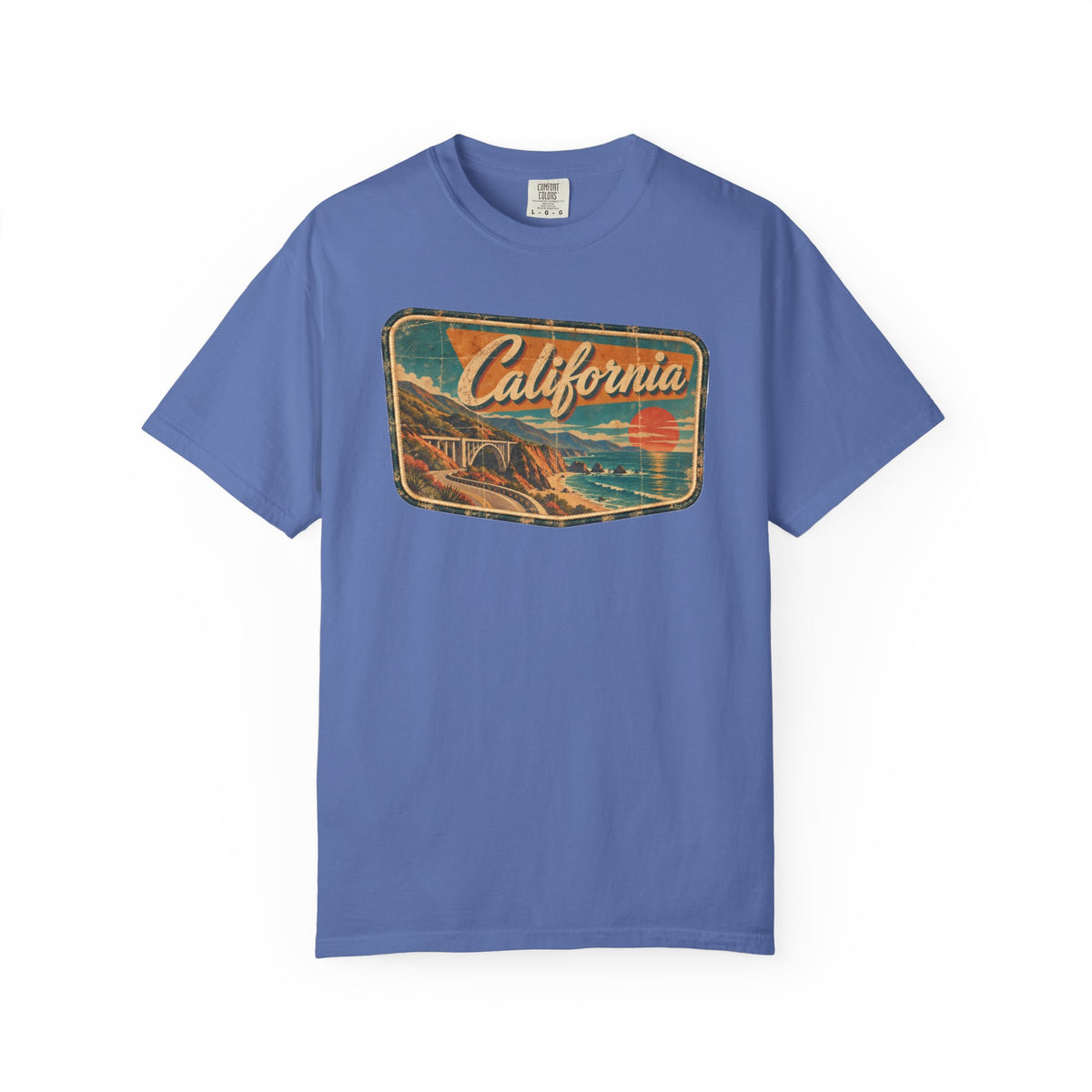 California - Unisex Garment-Dyed T-shirt