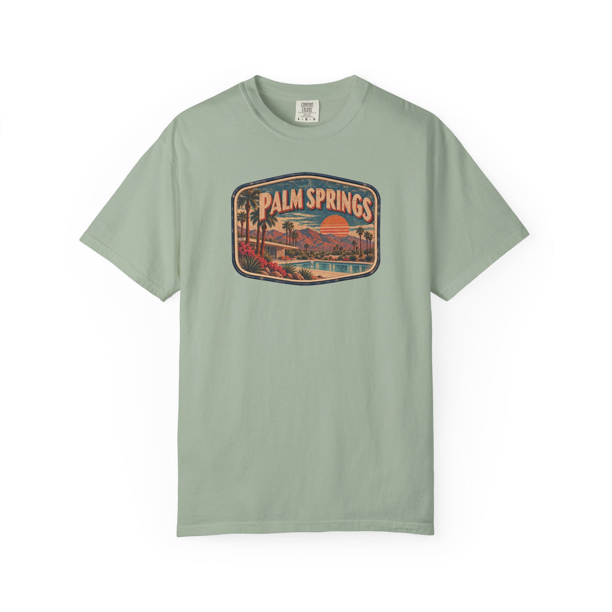 Palm Springs - Unisex Garment-Dyed T-shirt