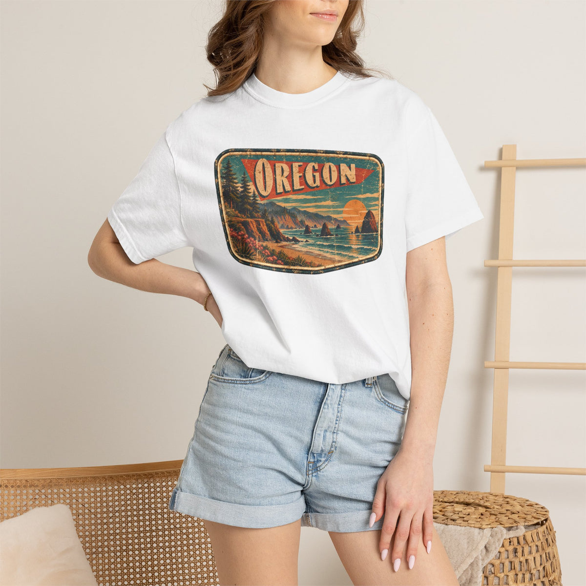 Oregon - Unisex Garment-Dyed T-shirt