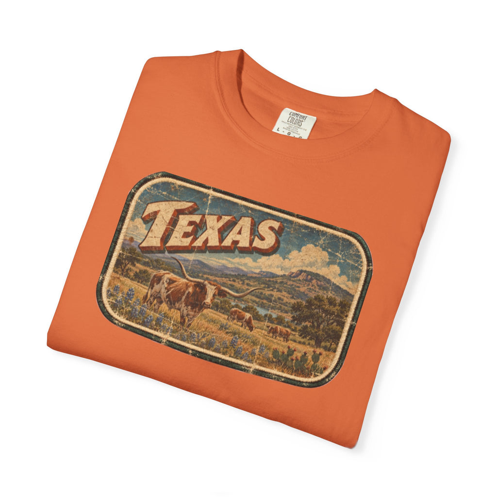 Texas - Unisex Garment-Dyed T-shirt
