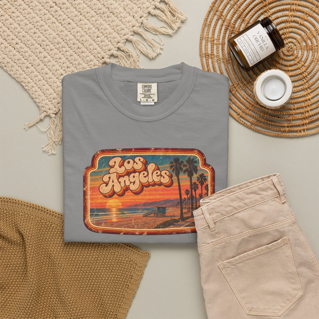 Los Angeles - Unisex Garment-Dyed T-shirt