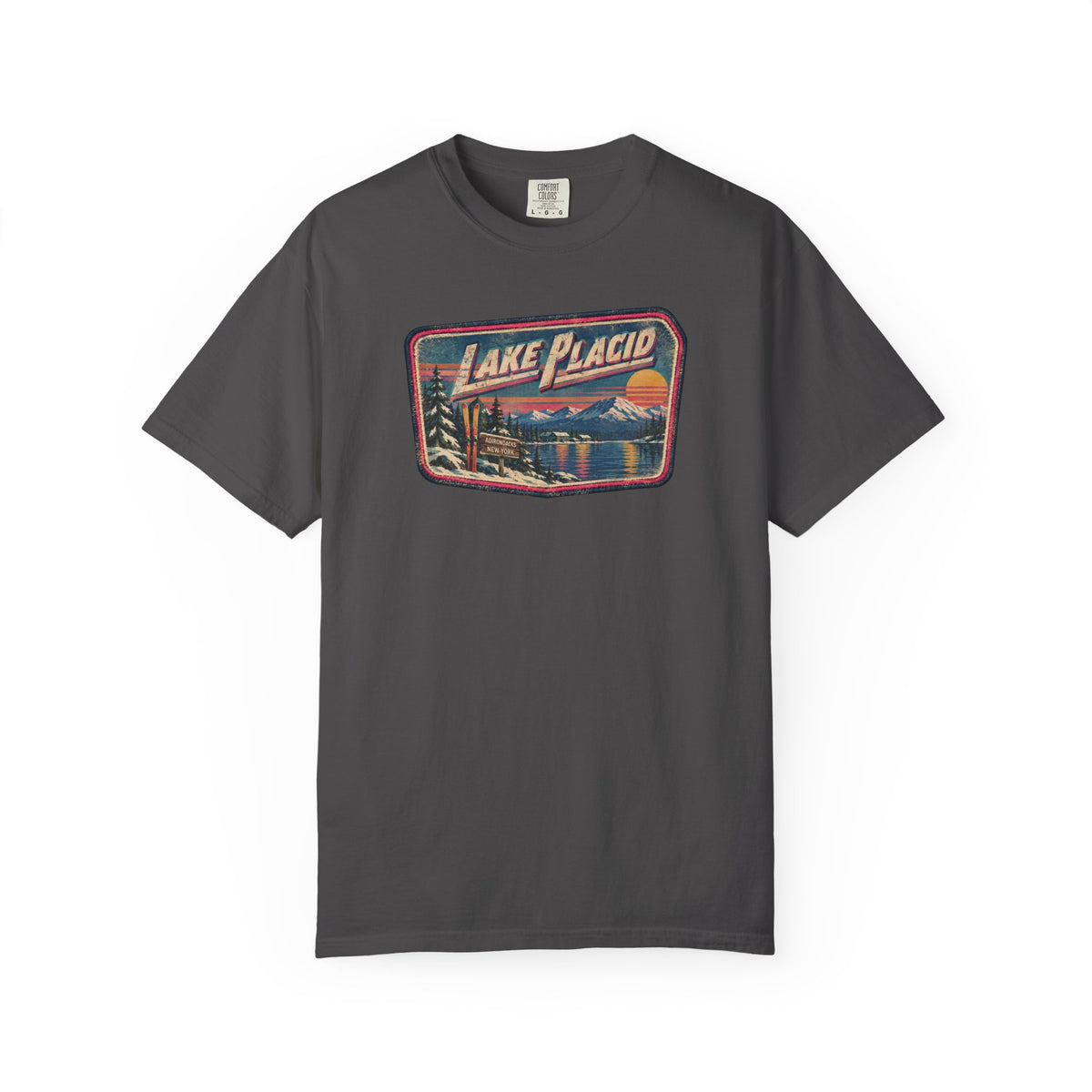 Lake Placid - Unisex Garment-Dyed T-shirt