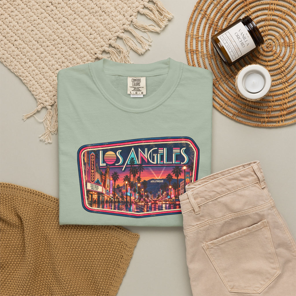 Los Angeles - Unisex Garment-Dyed T-shirt