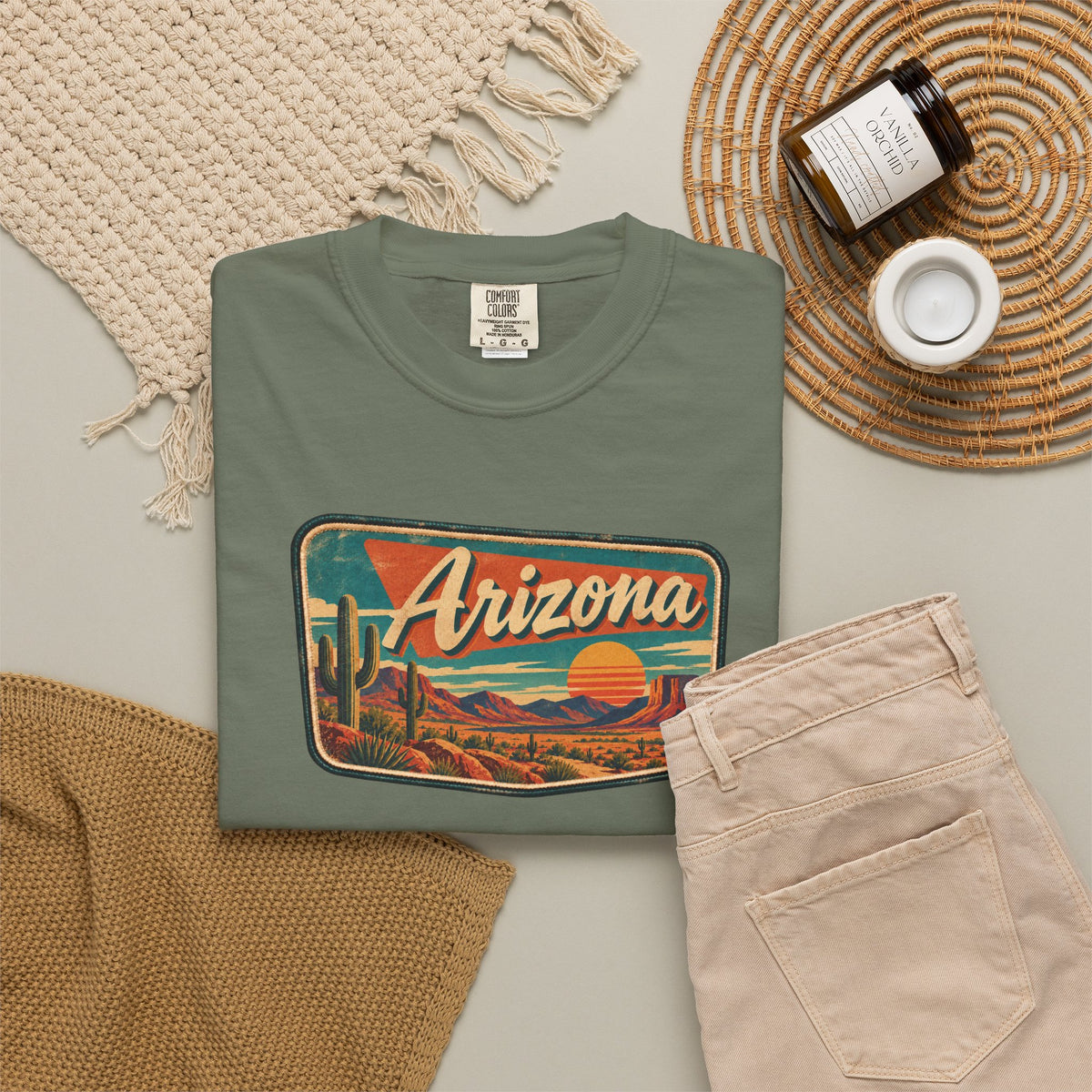 Arizona - Unisex Garment-Dyed T-shirt