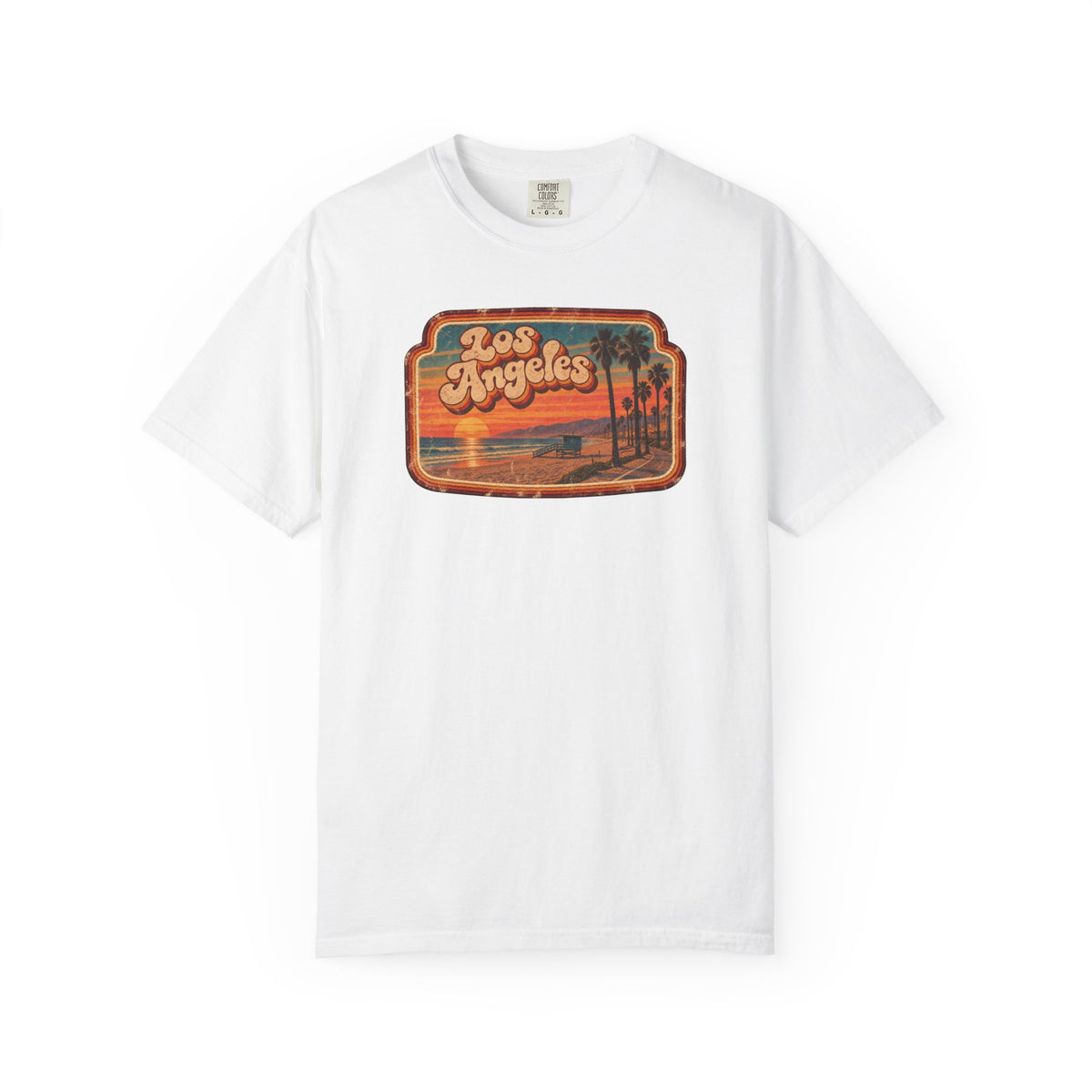 Los Angeles - Unisex Garment-Dyed T-shirt