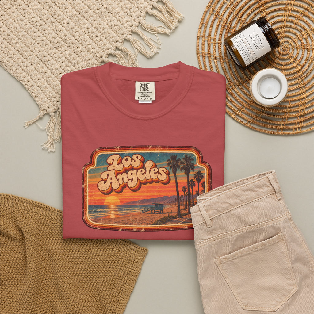 Los Angeles - Unisex Garment-Dyed T-shirt