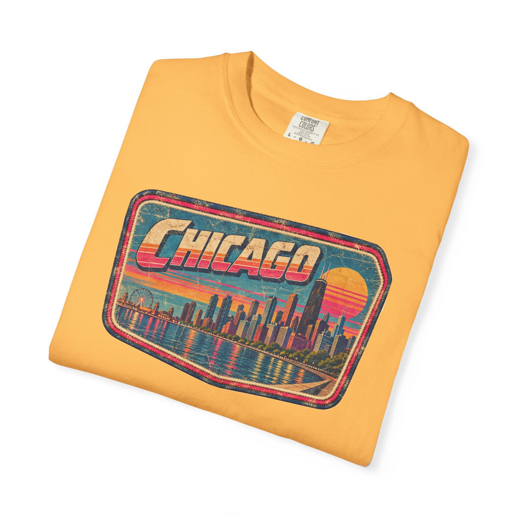 Chicago - Unisex Garment-Dyed T-shirt