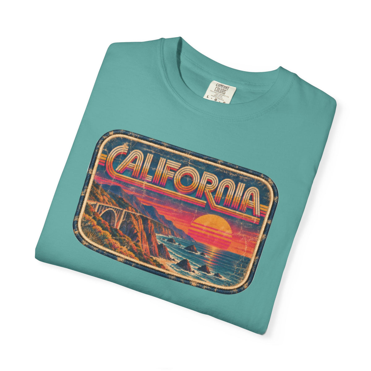 California - Unisex Garment-Dyed T-shirt