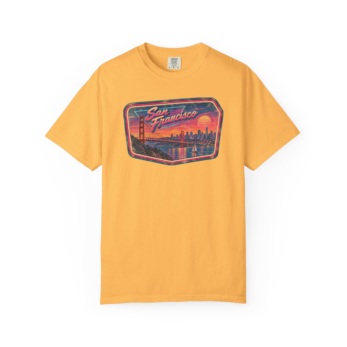 San Francisco - Unisex Garment-Dyed T-shirt