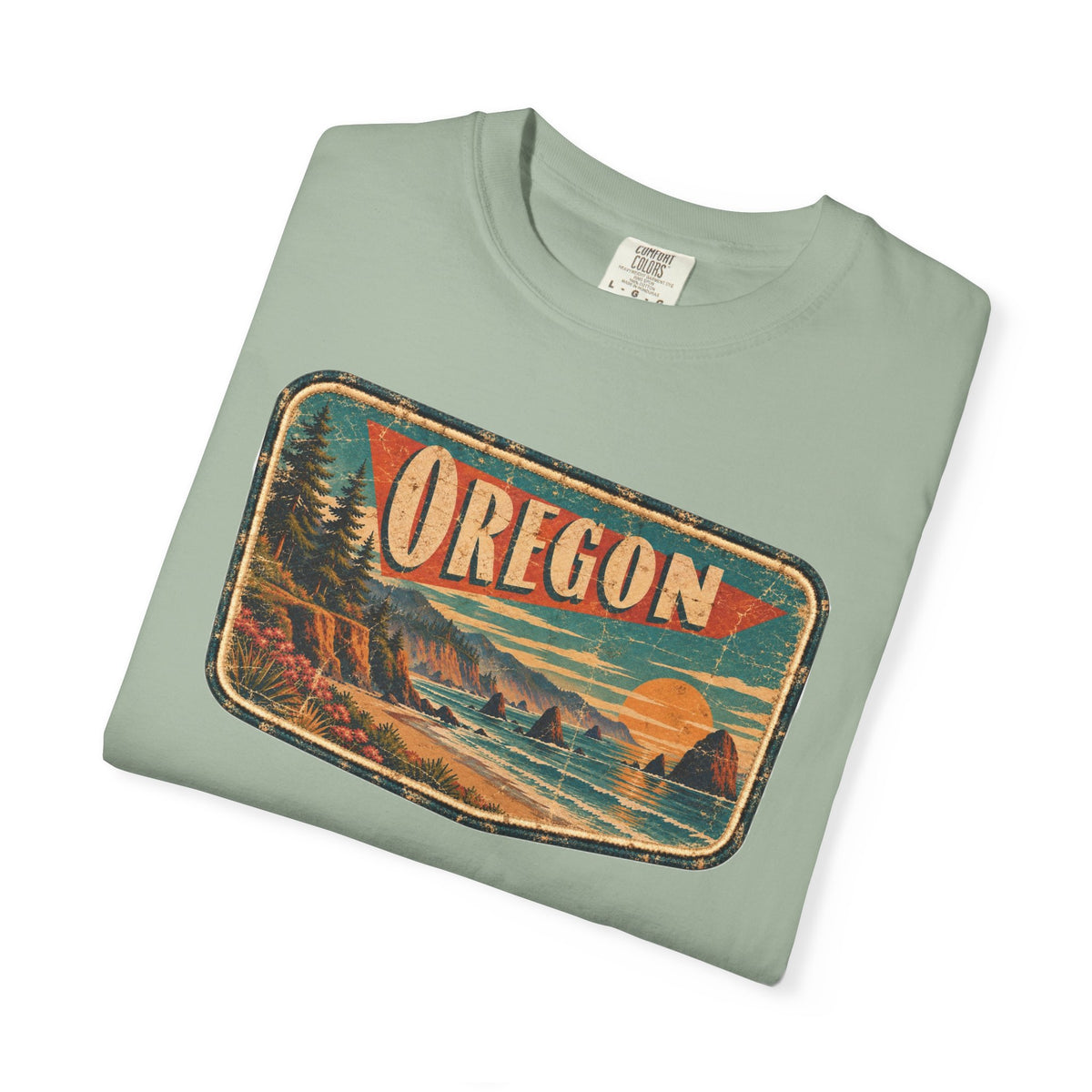 Oregon - Unisex Garment-Dyed T-shirt