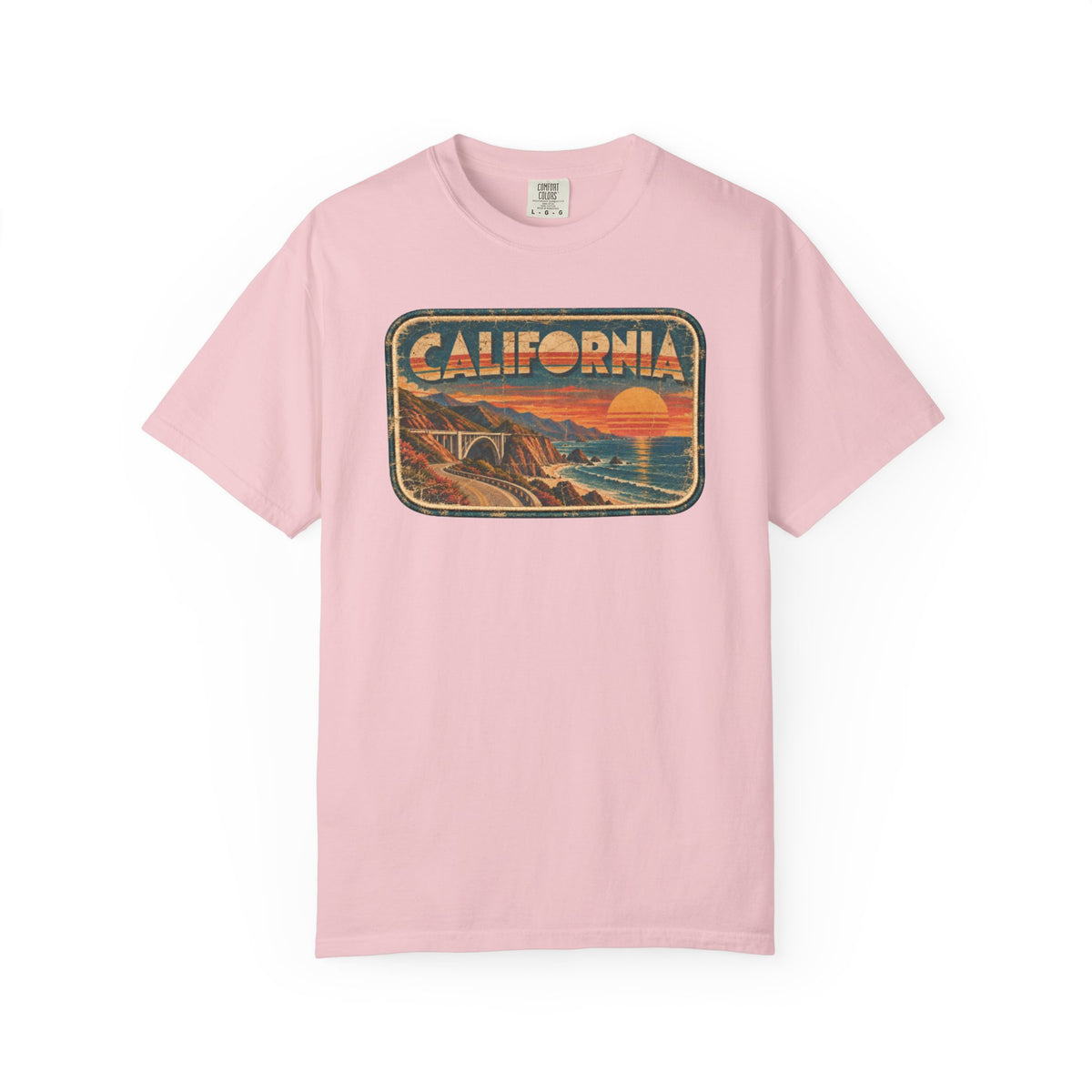 California - Unisex Garment-Dyed T-shirt