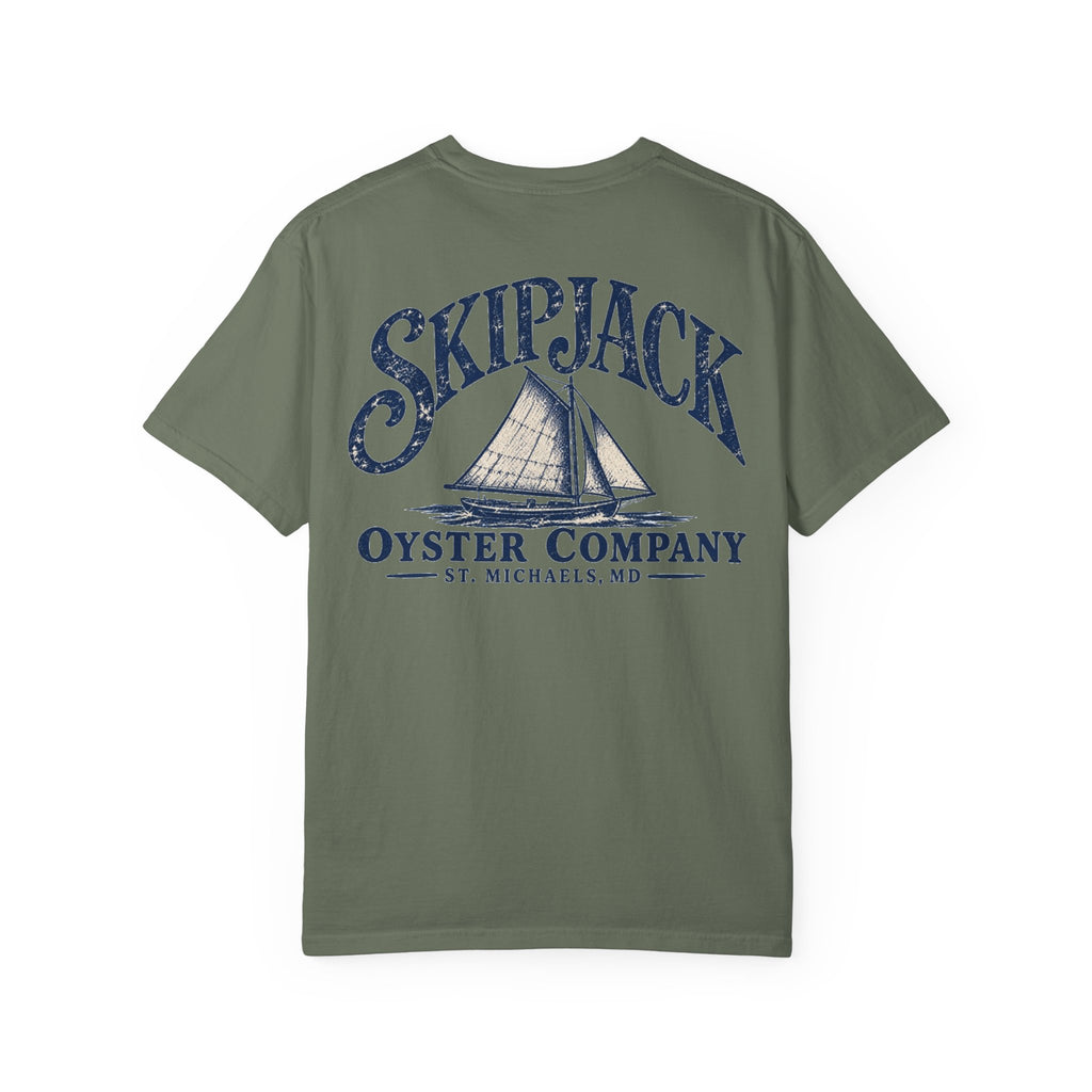 Skipjack Oyster Company - Unisex Garment-Dyed T-shirt