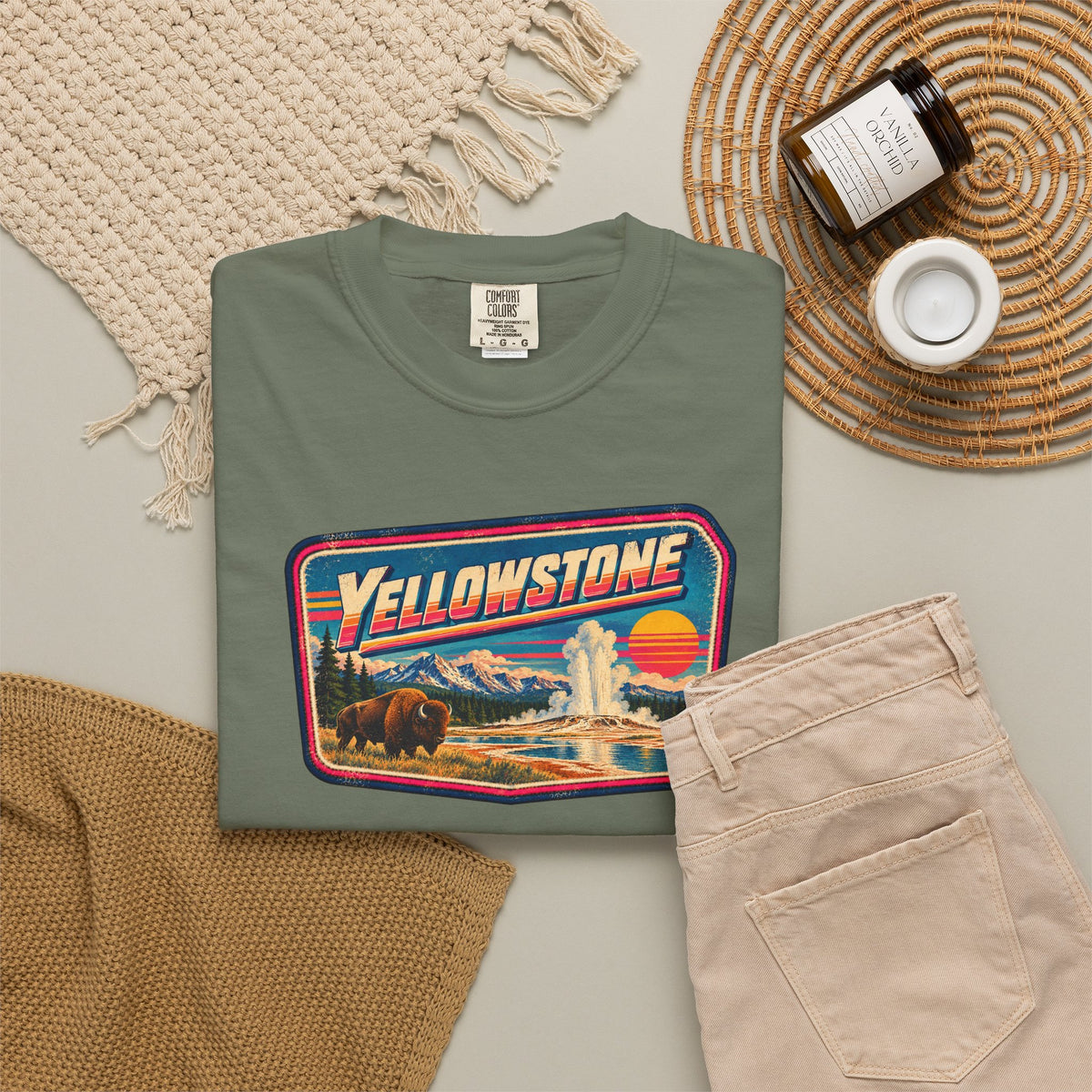 Yellowstone - Unisex Garment-Dyed T-shirt