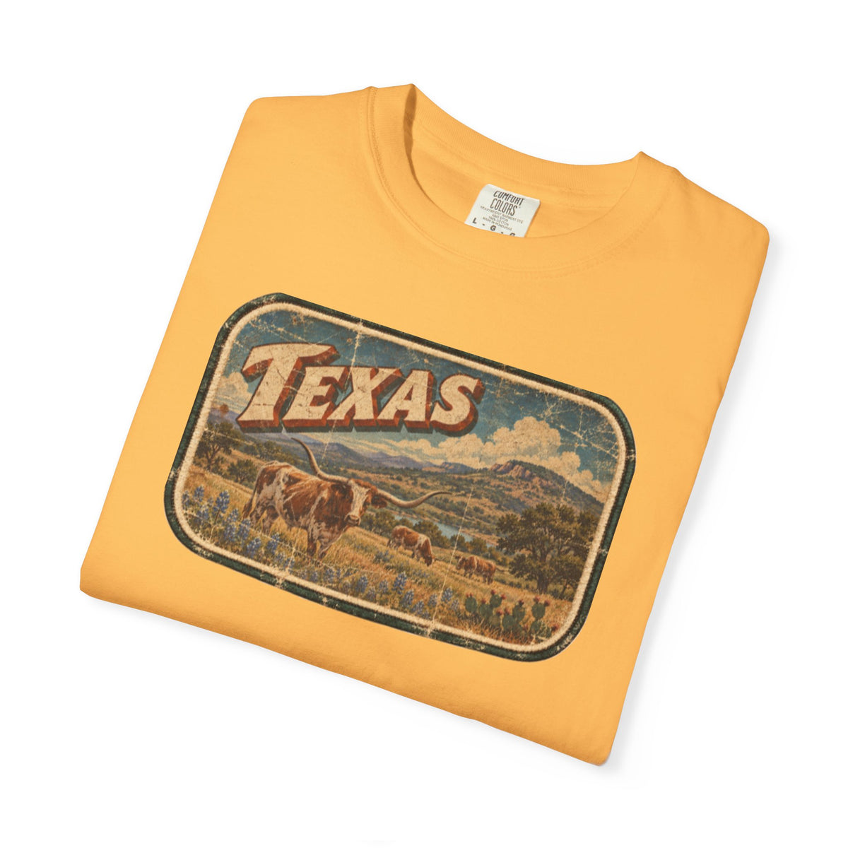 Texas - Unisex Garment-Dyed T-shirt