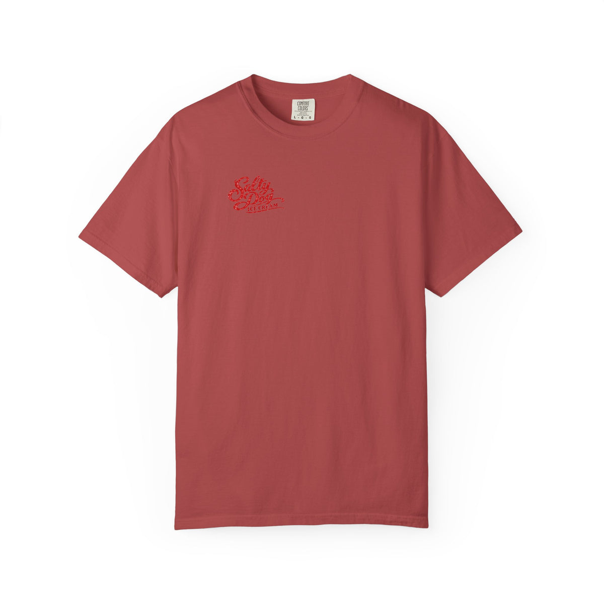Salty Dog Ice Cream - Unisex Garment-Dyed T-shirt