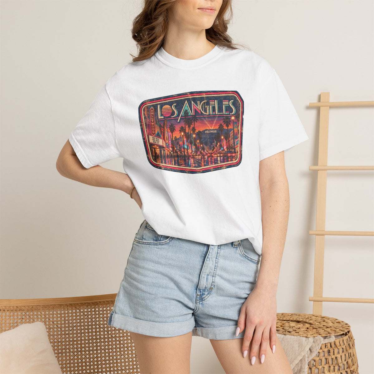 Los Angeles - Unisex Garment-Dyed T-shirt