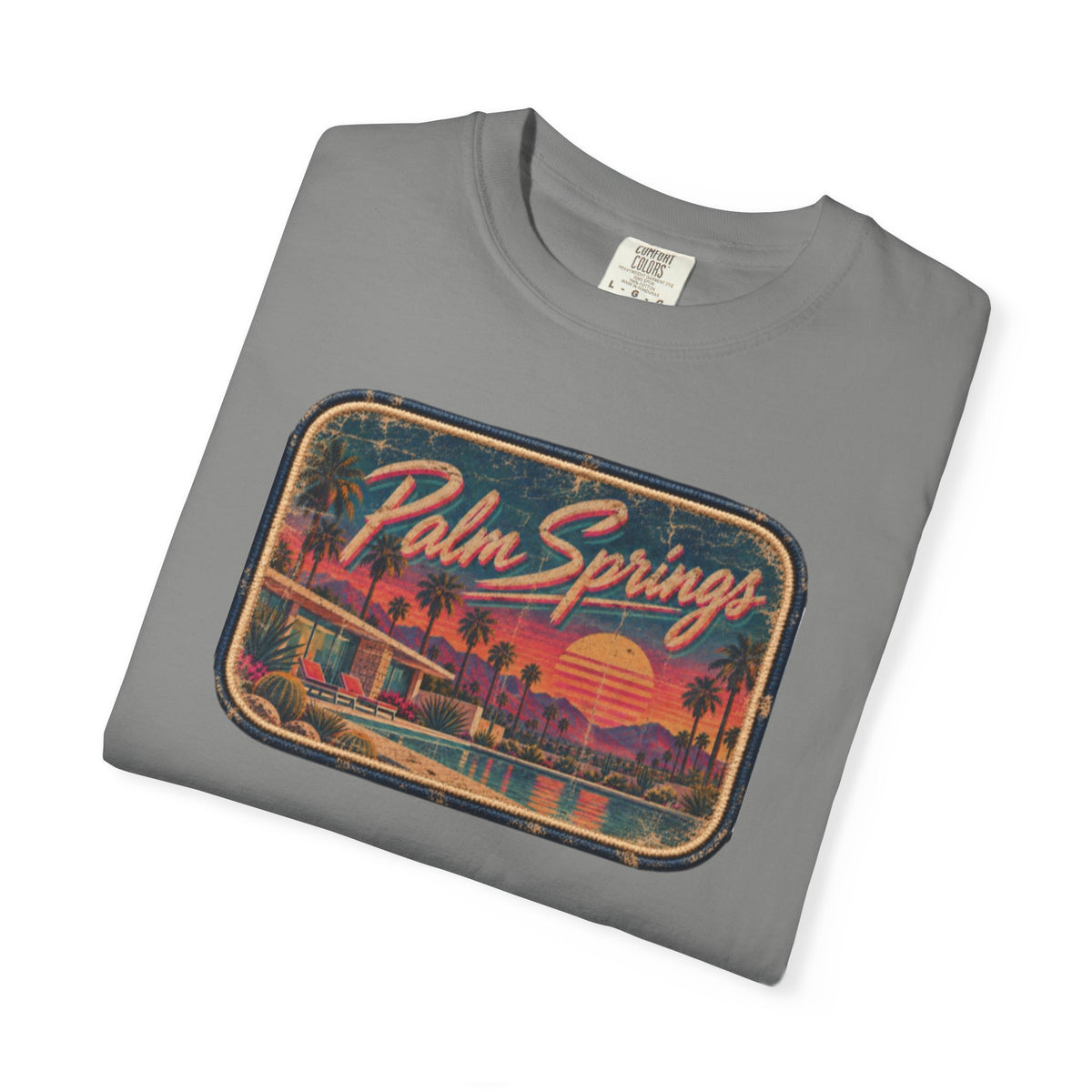 Palm Springs - Unisex Garment-Dyed T-shirt