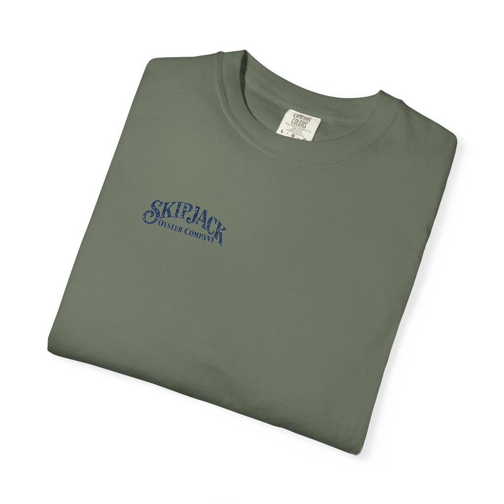 Skipjack Oyster Company - Unisex Garment-Dyed T-shirt