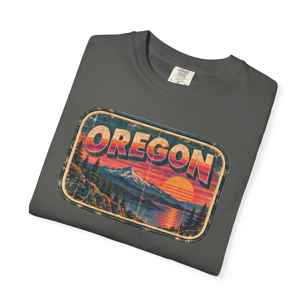 Oregon - Unisex Garment-Dyed T-shirt