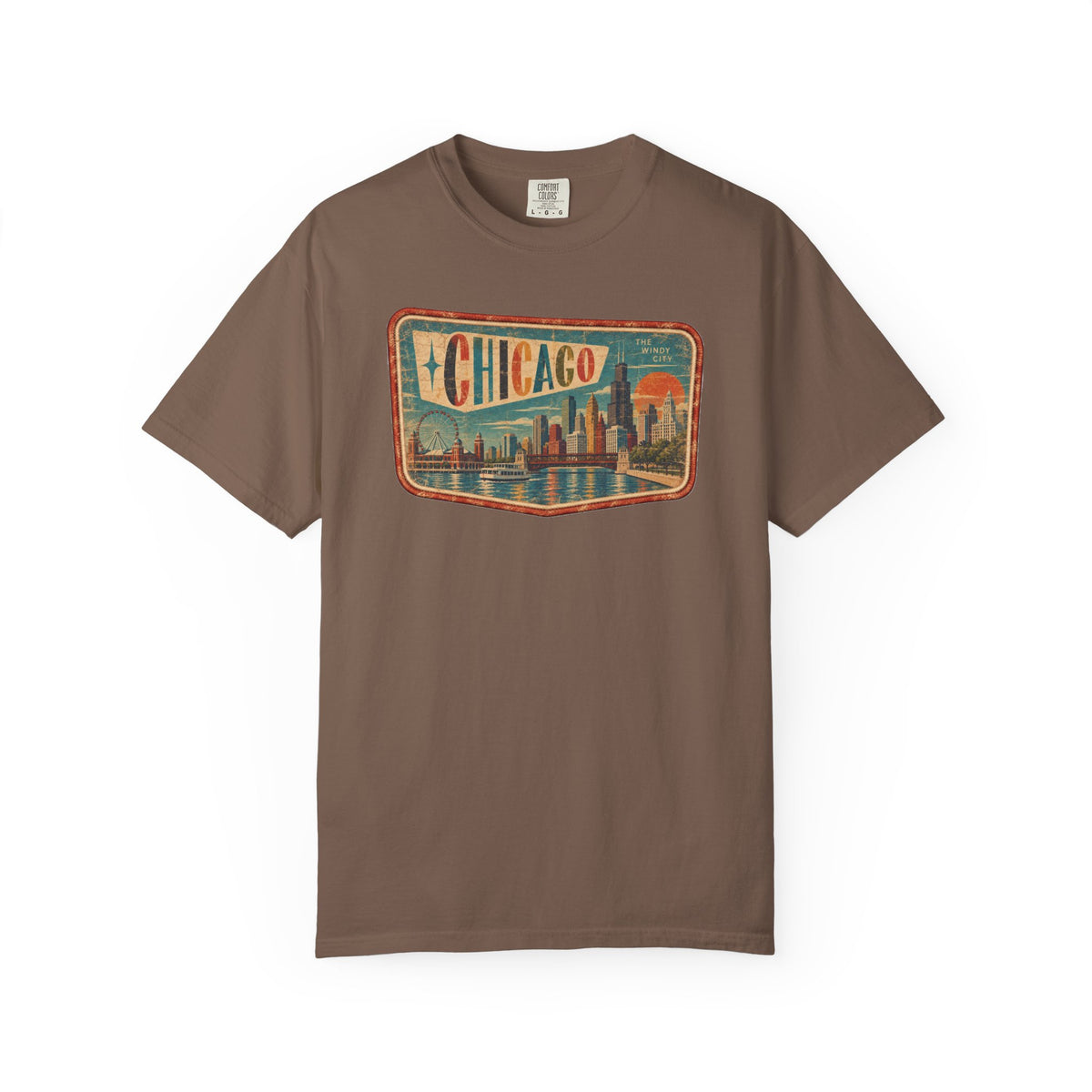 Chicago - Unisex Garment-Dyed T-shirt
