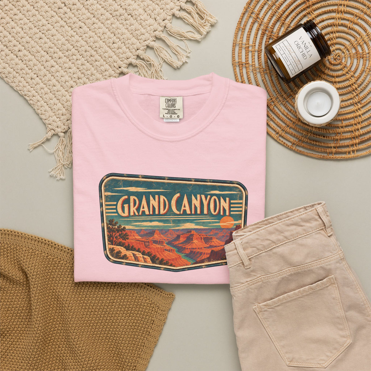 Grand Canyon - Unisex Garment-Dyed T-shirt