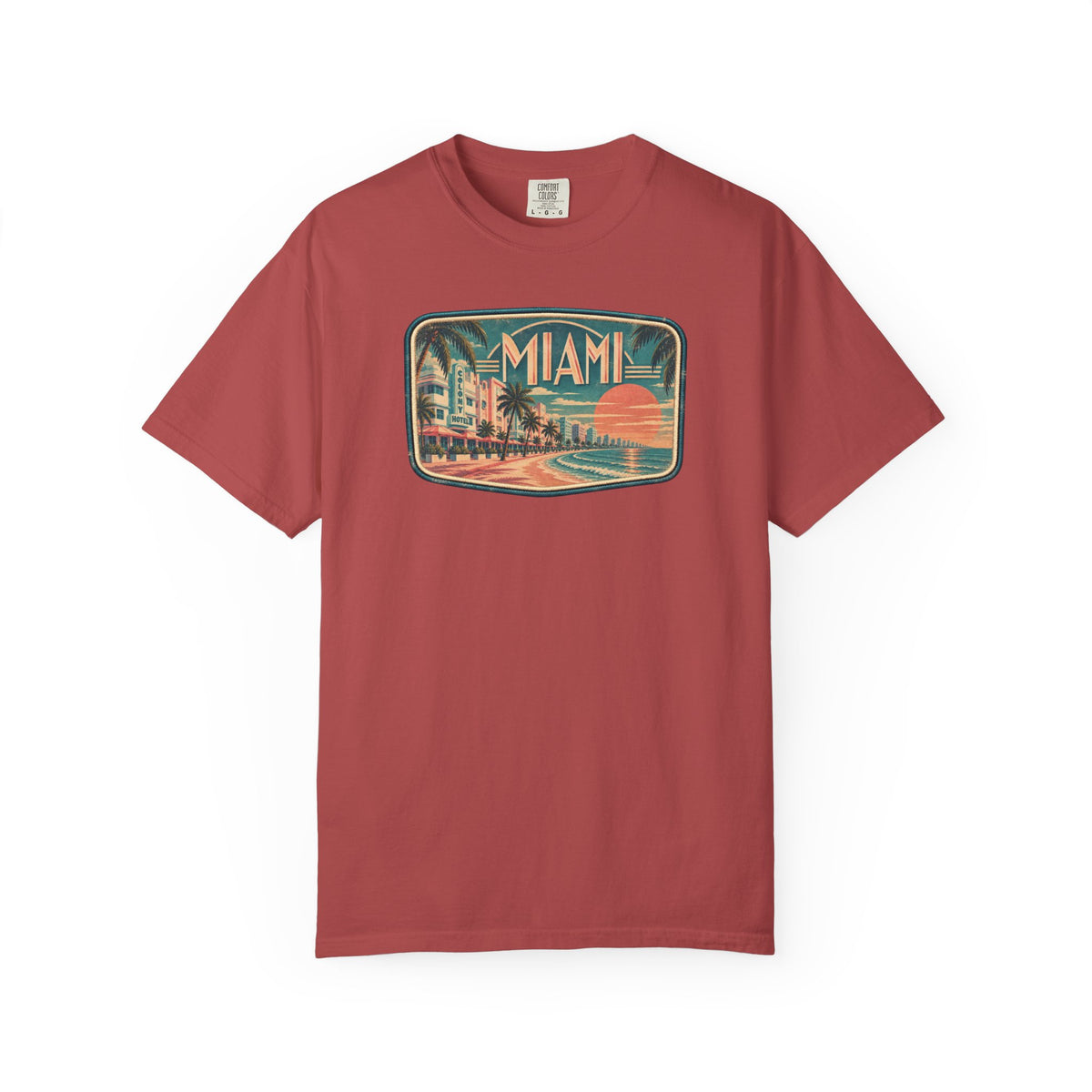 Miami - Unisex Garment-Dyed T-shirt