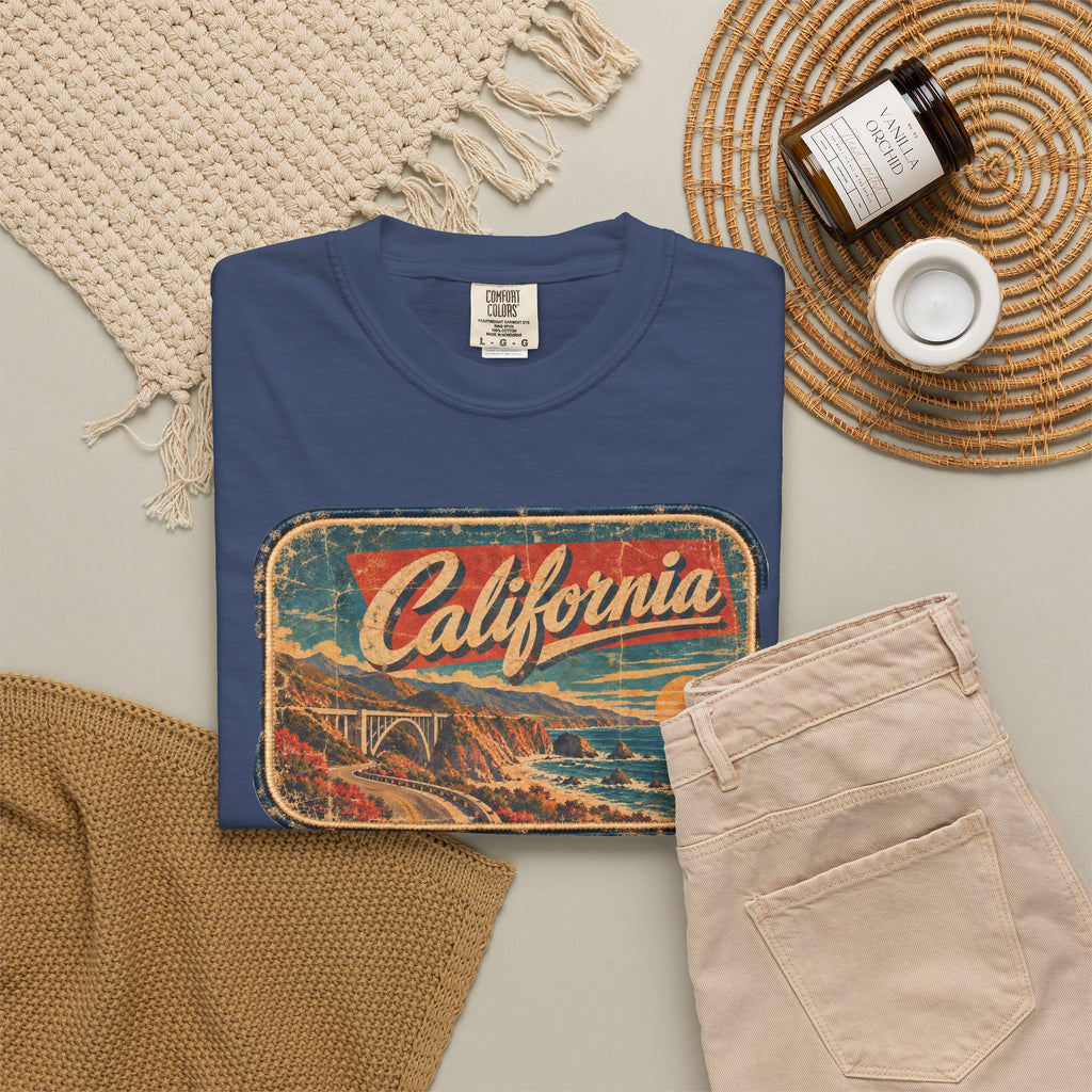 California - Unisex Garment-Dyed T-shirt